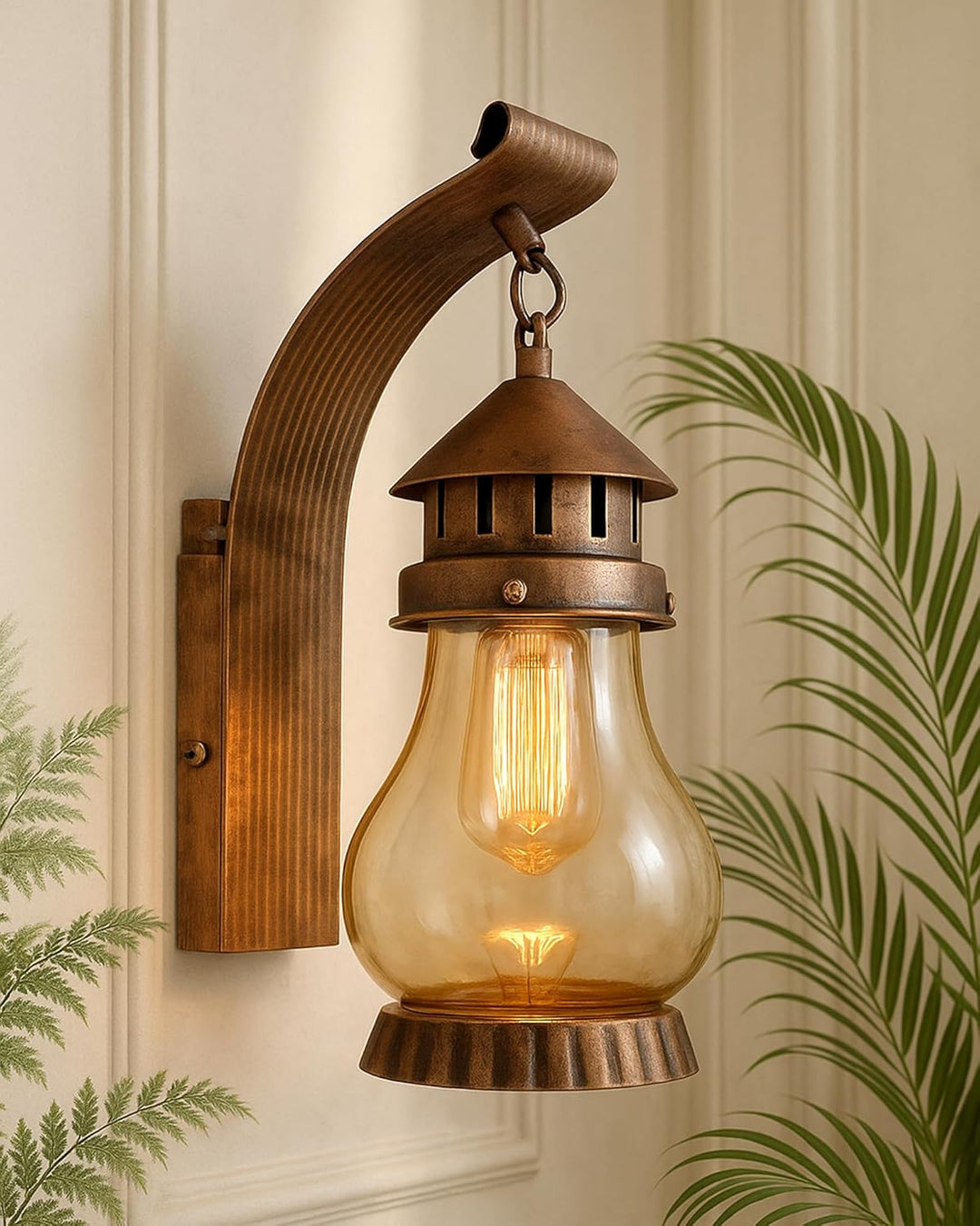 Rustic Outdoor & Indoor Wall Light