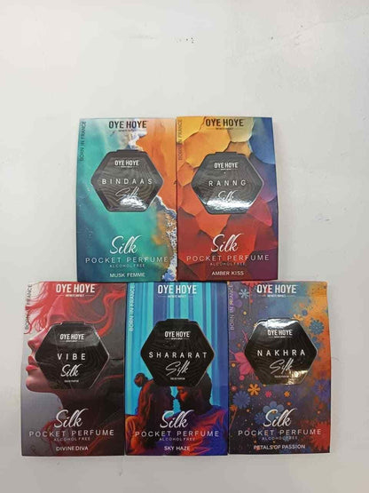 Pocket Perfume Multiple Fragrances 6 ml (Pack of 5 )