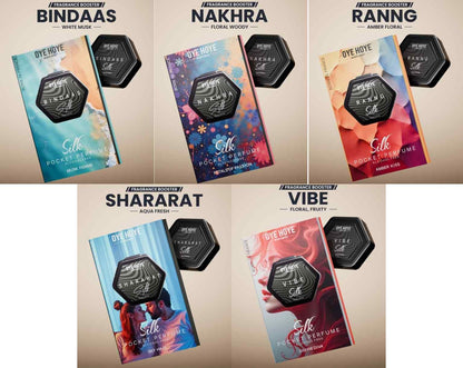 Pocket Perfume Multiple Fragrances 6 ml (Pack of 5 )