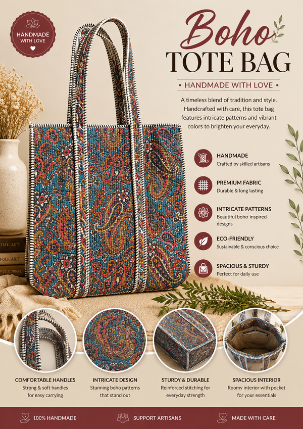 BOHO TOTE BAGS
