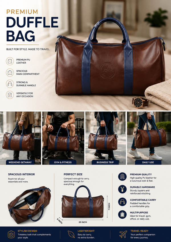Heritage Luxe DUFFLE BAG
