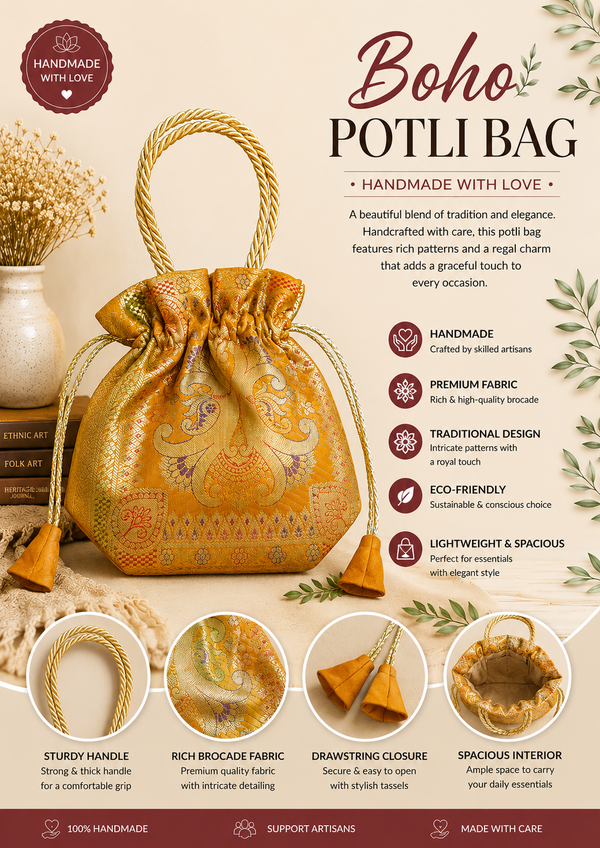 STRING POTLI BAG