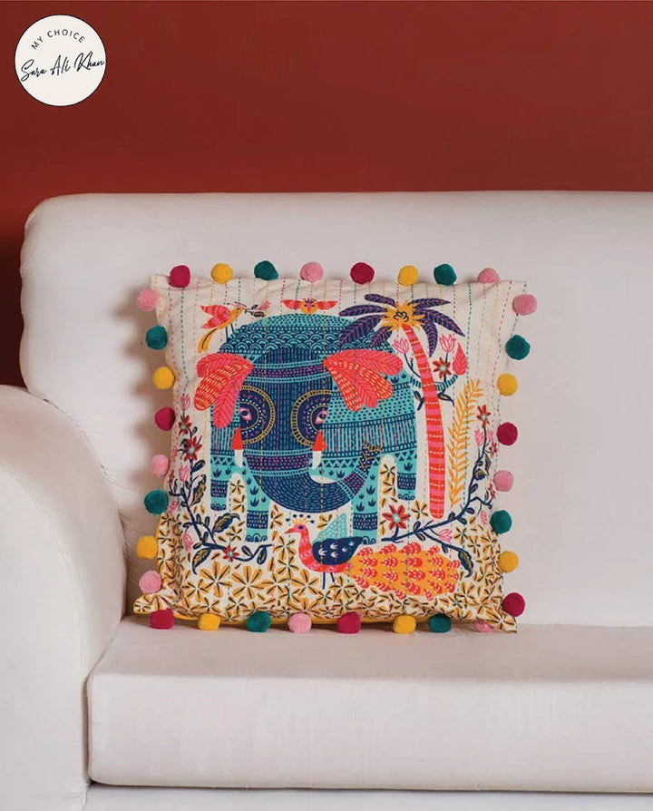 Elephant Cushion Cover
